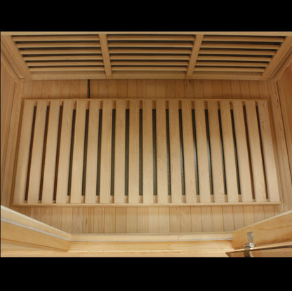 Golden Designs Maxxus Low EMF FAR Infrared Sauna Canadian Hemlock