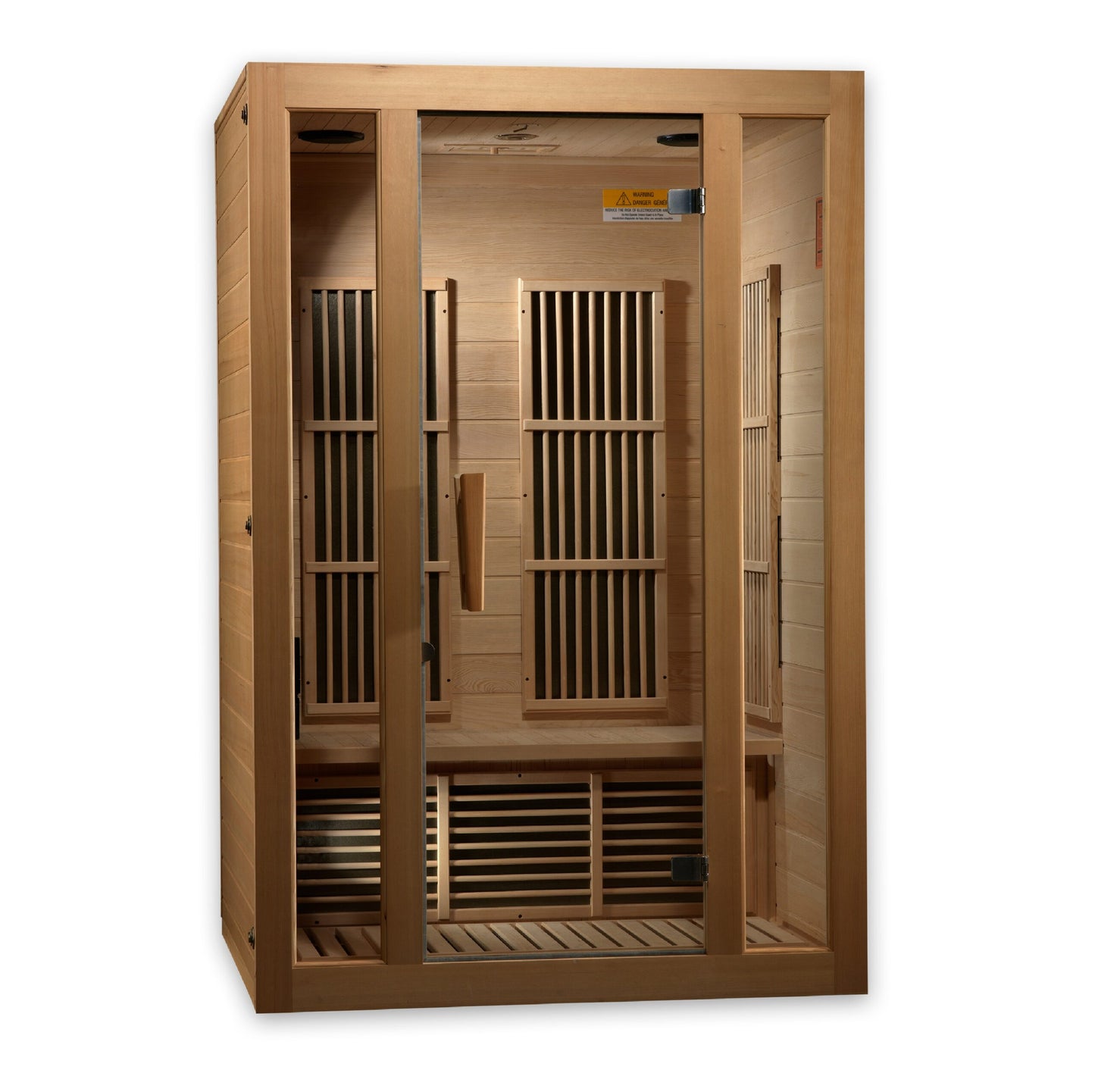 Golden Designs Seattle Edition Low EMF 2 Person Sauna