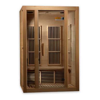 Golden Designs Seattle Edition Low EMF 2 Person Sauna