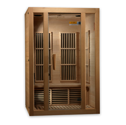 Golden Designs Seattle Edition Low EMF 2 Person Sauna