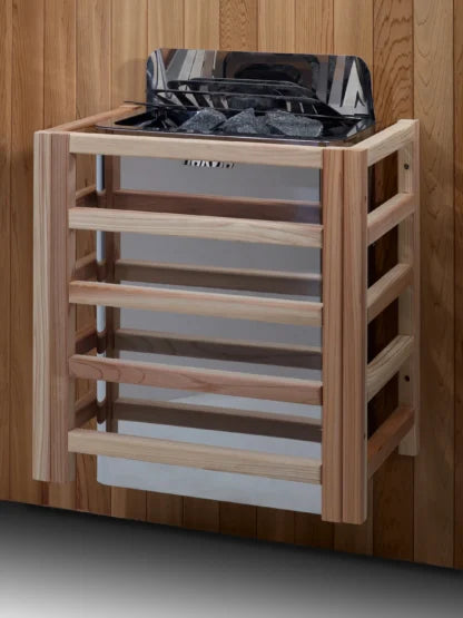 Golden Designs Sundsvall Edition 2-Person Traditional Sauna – Canadian Red Cedar Interior and Pacific Premium Clear Cedar Exterior